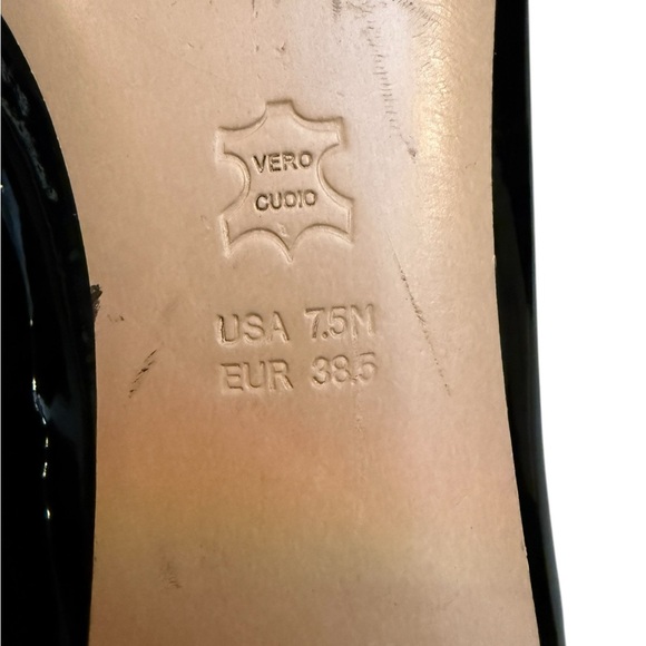 Via Spiga Black Patent Leather Flats - 7.5 - Picture 7 of 7